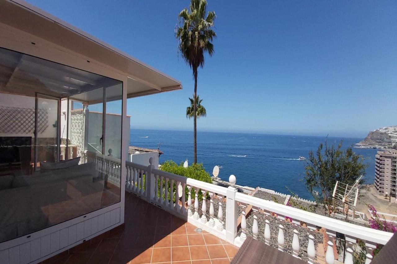Villa Sunset Balcony With Ocean Views Mogán Exterior foto