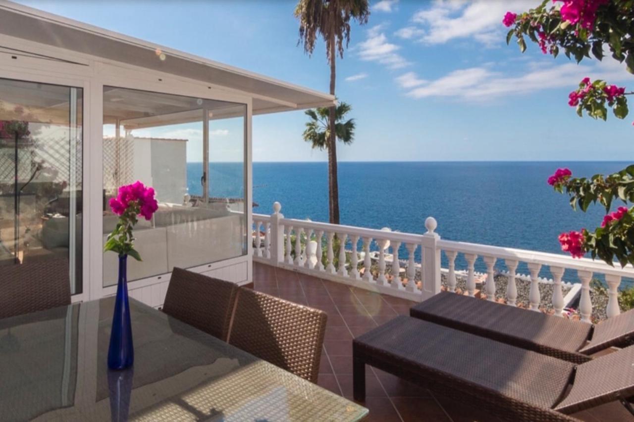 Villa Sunset Balcony With Ocean Views Mogán Exterior foto