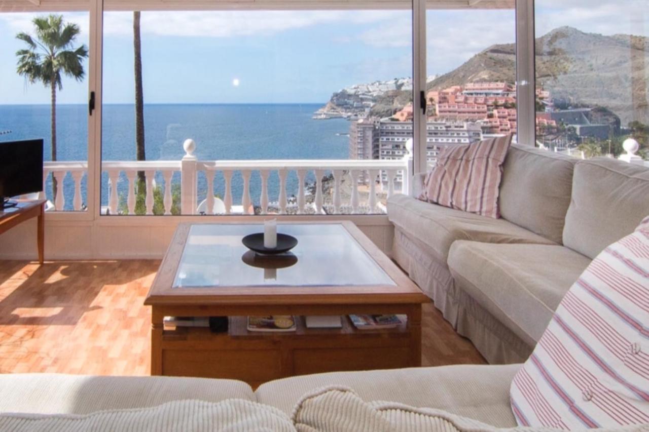 Villa Sunset Balcony With Ocean Views Mogán Exterior foto